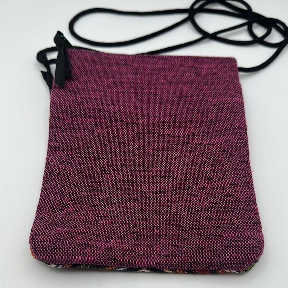 Multicolor Geometric Pattern Crossbody Bag - Picture 2 of 9